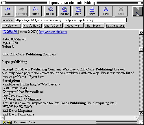 [Lycos publishing list]